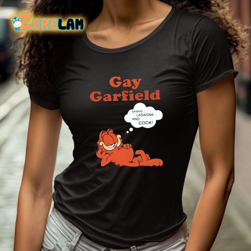 Funny Gay Garfield Cat Shirt