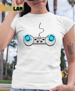 Games Is Awesome Gamer Pc Girls Controller Joystick Geeky Shirt 1 2