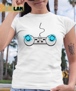 Games Is Awesome Gamer Pc Girls Controller Joystick Geeky Shirt