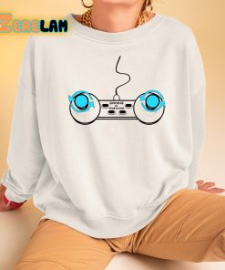 Games Is Awesome Gamer Pc Girls Controller Joystick Geeky Shirt 3 1