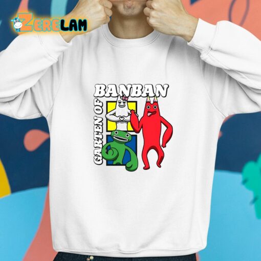 Garten Of Banban Character Squares Shirt