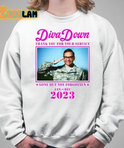 George Santos Diva Down Thank You For Your Service Shirt 5 1