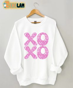 Glitter XOXO Valentines Day Sweatshirt 2