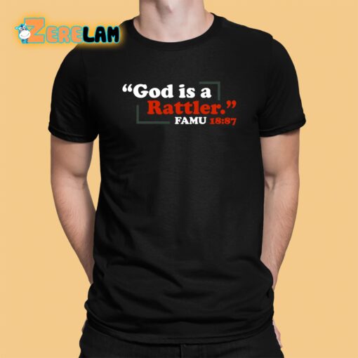 God is a Rattler Famu 18 87 Hoodie