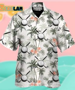Golf Hawaiian Aloha Shirts For Men