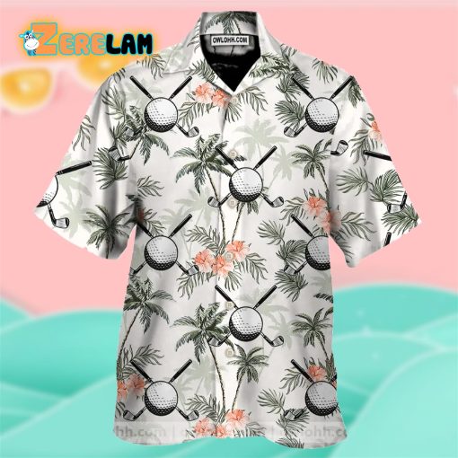 Golf Hawaiian Aloha Shirts For Men