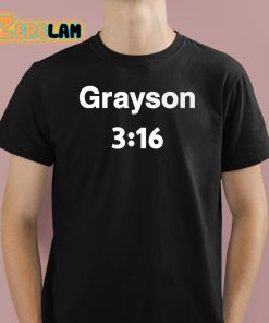Grayson Waller Grayson 3 16 I Just Broke Your Hand Shirt 1 1
