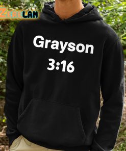 Grayson Waller Grayson 3 16 I Just Broke Your Hand Shirt 2 1
