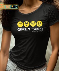 Grey Fivenine Failure By Design Shirt 4 1