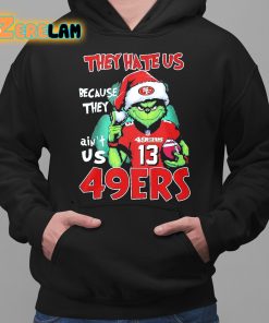 Grinh They Hate Us Because Aint 49ers Beat Philadelphia Eagles Shirt 2 1