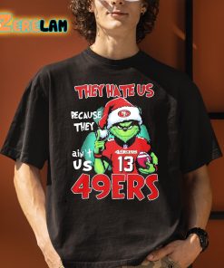 Grinh They Hate Us Because Aint 49ers Beat Philadelphia Eagles Shirt 5 1