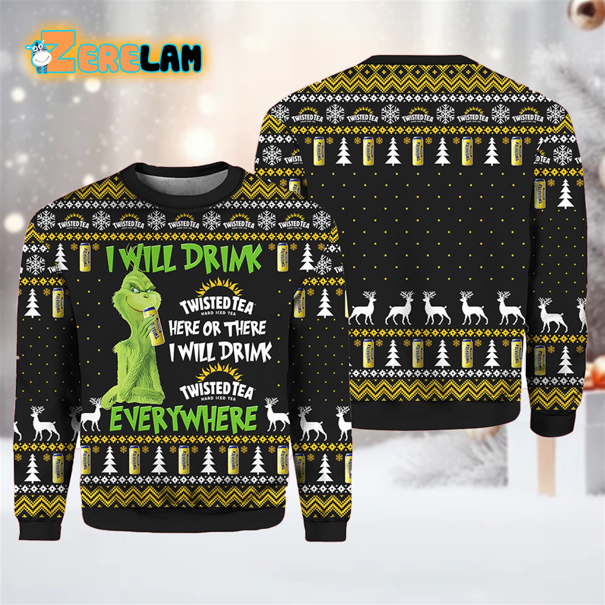 https://zerelam.com/wp-content/uploads/2023/12/Grnch-I-Will-Drink-wisted-Tea-Everywhere-Christmas-Ugly-Sweater.jpg