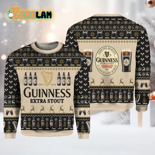 Guinness Extra Stout Christmas Sweater