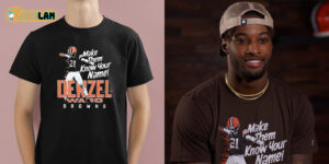 Homage and Denzel Ward's Make Them Know Your Name Foundation partner with Denzel Ward Make Them Know Your Name Browns Shirt to spread awareness of heart health