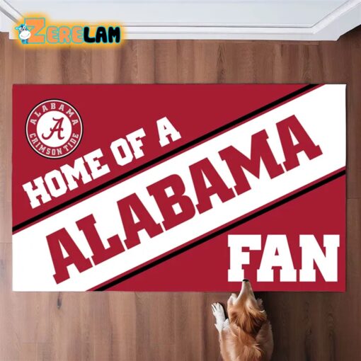 Home Of A Alabama Fan Doormat