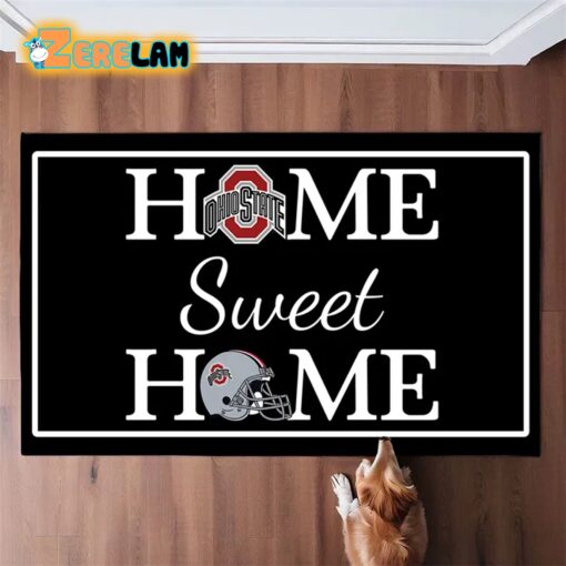 Home Sweet Home Buckeyes Doormat