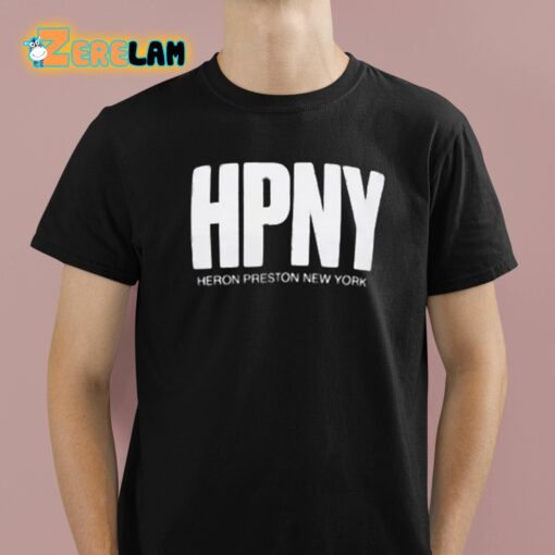 Hpny Heron Preston New York Shirt