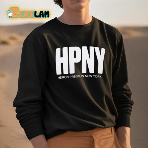 Hpny Heron Preston New York Shirt