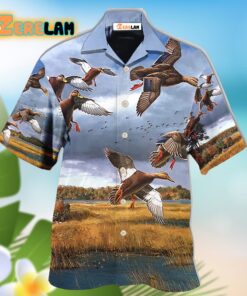 Hawaiian Shirt Duck Hunting Classic Style