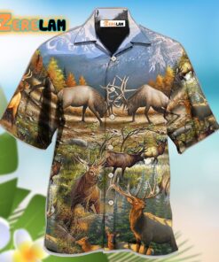 Hunting Love Life Style Mountain Hawaiian Shirt