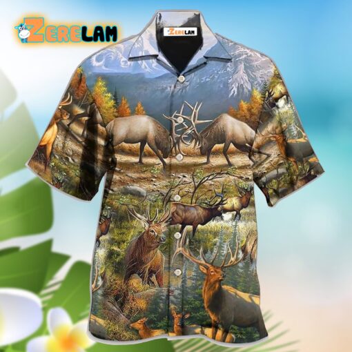 Hunting Love Life Style Mountain Hawaiian Shirt