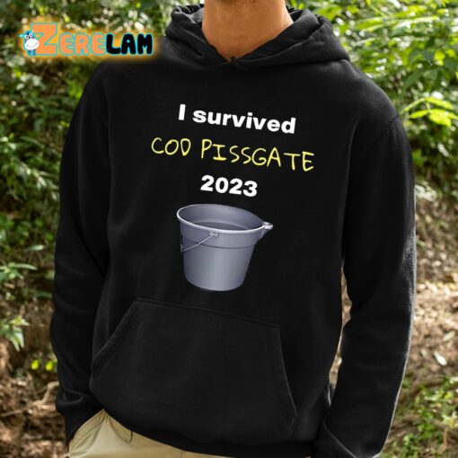 I Survived Cod Pissgate 2023 Shirt