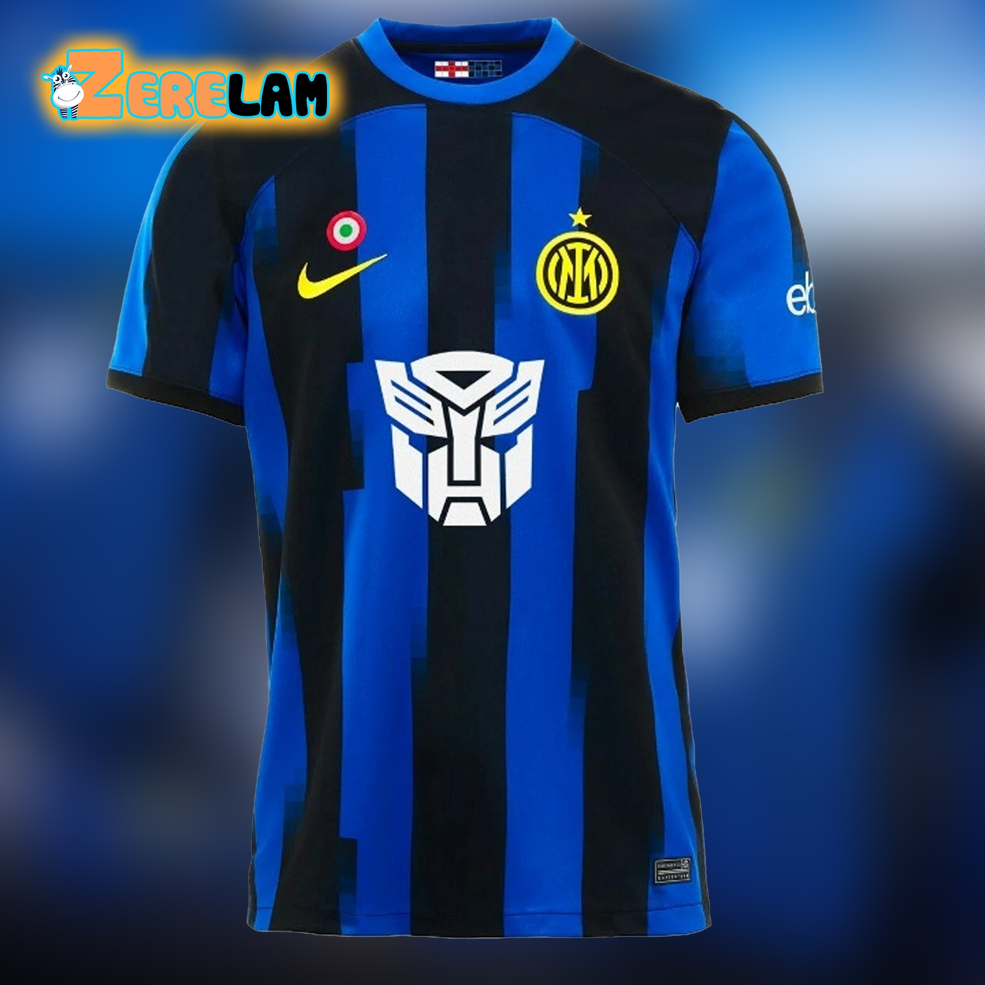 Inter Milan Transformers Jersey Shirt 1