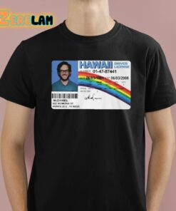 Jaelan Phillips Mike McDaniel Hawaii Driver License Shirt