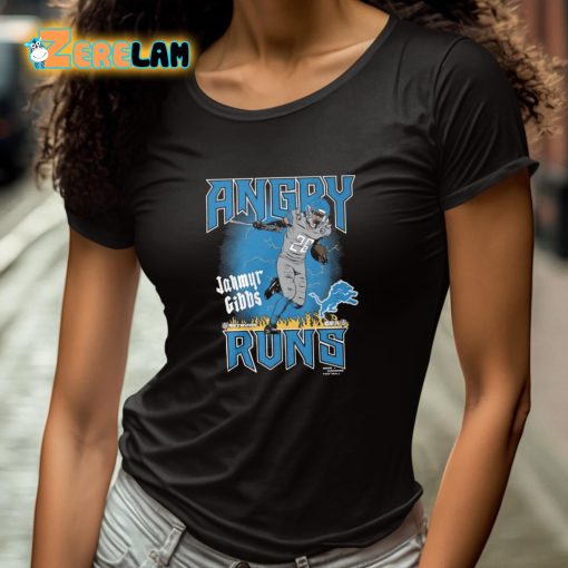 Jahmyr Gibbs Angry Runs Shirt