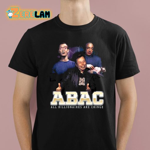 Jeff Bezos Abac All Billionaires Are Cringe Shirt