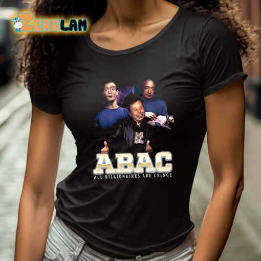 Jeff Bezos Abac All Billionaires Are Cringe Shirt