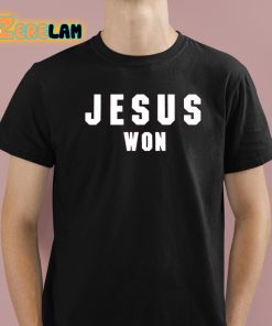 Jesus Won – Michael And Grace Turk Edition Shirt