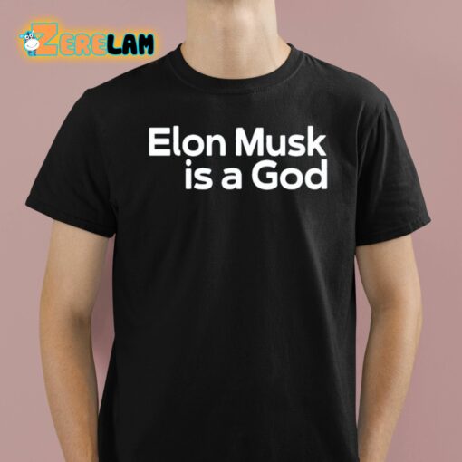 Joe Biden Elon Musk Is A God Shirt