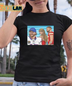 Josh Allen Travis Kelce Taylor Shirt 6 1