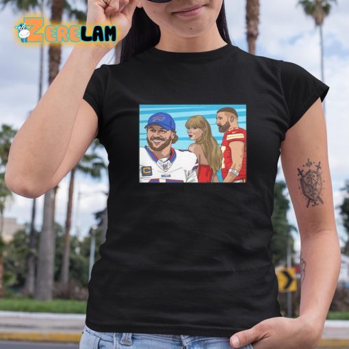 Josh Allen Travis Kelce Taylor Shirt