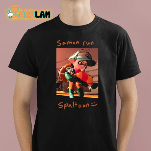 Kale Chip Samon Run Spaltoon Shirt