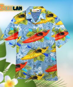 Kayak Tropical Hawaiian Shirt For Men And Women