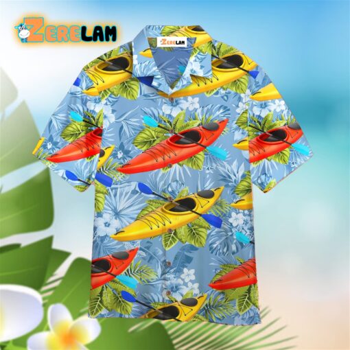 Kayak Tropical Hawaiian Shirt For Men And Women