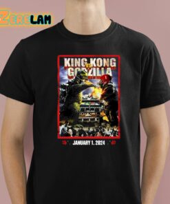 King Kong Vs Godzilla Rose Bowl Shirt