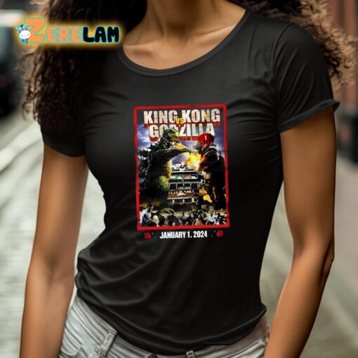 King Kong Vs Godzilla Rose Bowl Shirt