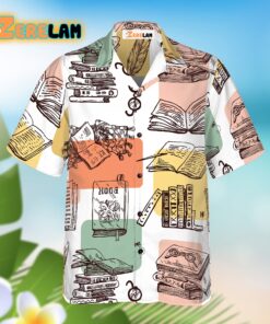 Knowledge Book Hawaiian Shirt