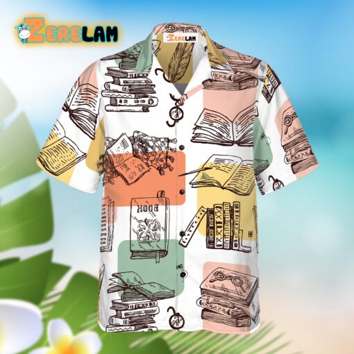 Knowledge Book Hawaiian Shirt