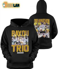 LSU Justin Jefferson Bayou Trio Shirt 1