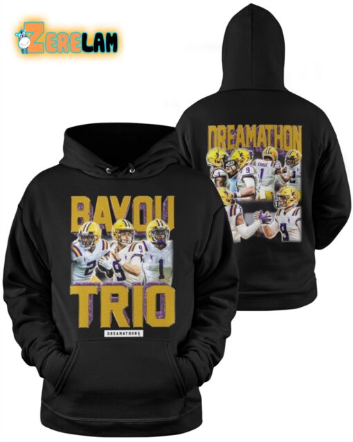 LSU Justin Jefferson Bayou Trio Shirt