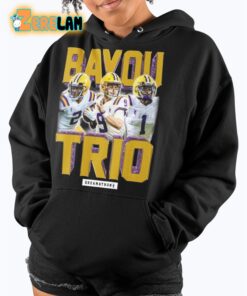 LSU Justin Jefferson Bayou Trio Shirt 2