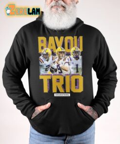 LSU Justin Jefferson Bayou Trio Shirt 3