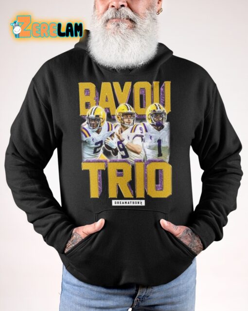 LSU Justin Jefferson Bayou Trio Shirt