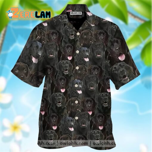 Labrador Retriever Black Best Design Hawaiian Shirt For Men Women