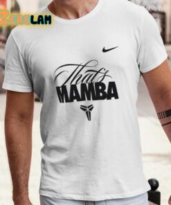 Lakers That’s Mamba Shirt