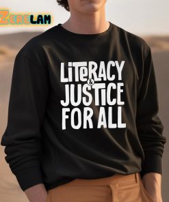 Literacy And Justice For All Shirt 3 1